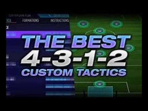 BEST ATTACKING   4-3-1-2 CUSTOMS TACTICS.