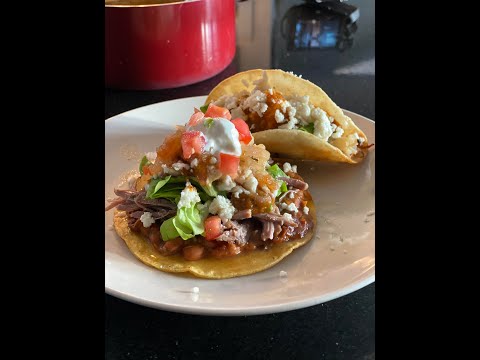 How to make Shredded Beef Tacos and Tostadas with...