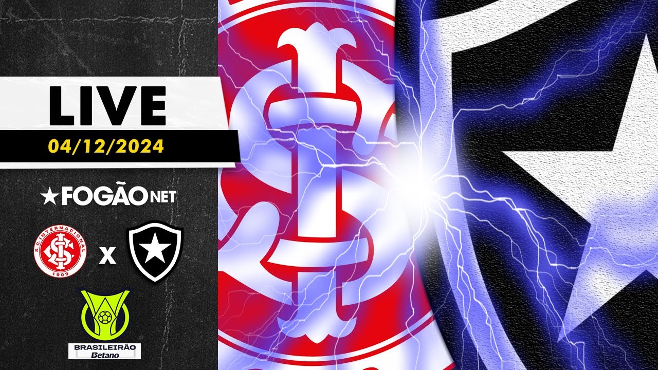 LIVE | Pré-jogo de Internacional x Botafogo pela 37ª rodada do Campeonato Brasileiro 2024