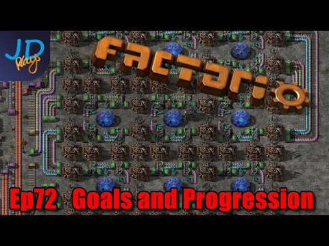 Goals and Progression Ep72 | Factorio Biter Hell | Gameplay, Lets Play
