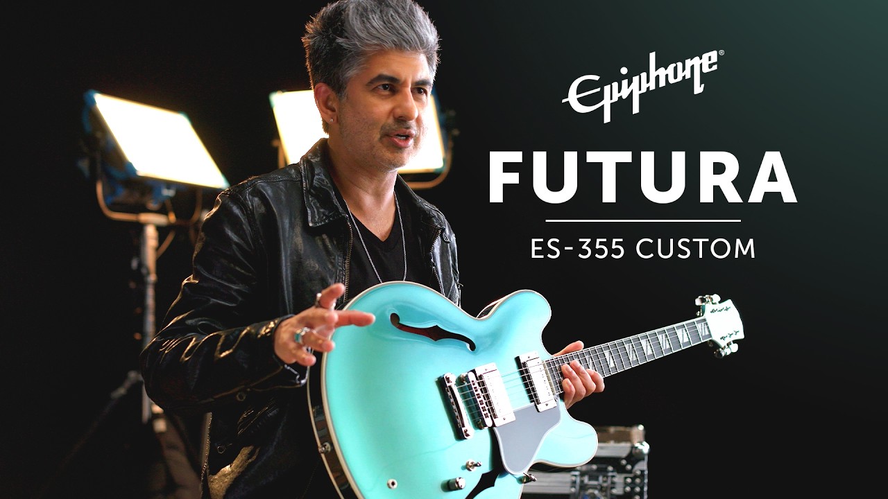 Epiphone Futura ES-355 demo&ndash;Epiphone Futura Series - YouTube