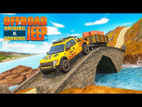 Offroad Jeep Driving Parking - Prado 4x4 Mountain Driving 2020 - Android Gameplay