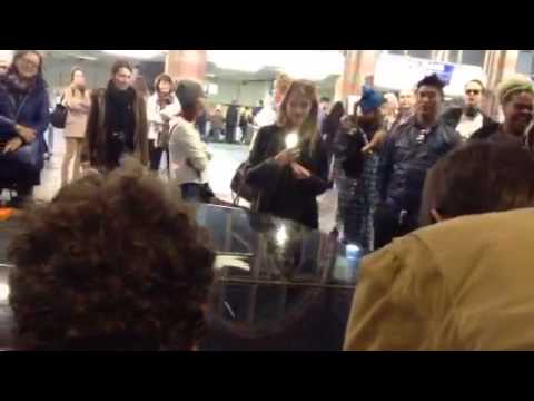 Amsterdam Centraal Station. Piano. Spontaneous. April 14, 2