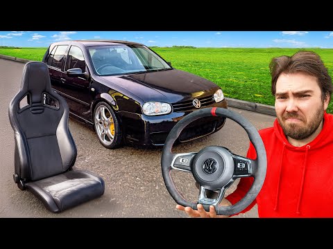 Teure Innenausstattung in meinen günstigen Golf einbauen