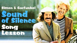 The Sound of Silence- Easy Simon &amp; Garfunkel Guitar Song Lesson