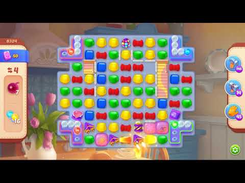 Homescapes Level 8324 - NO BOOSTERS 🏠 | SKILLGAMING ✔️