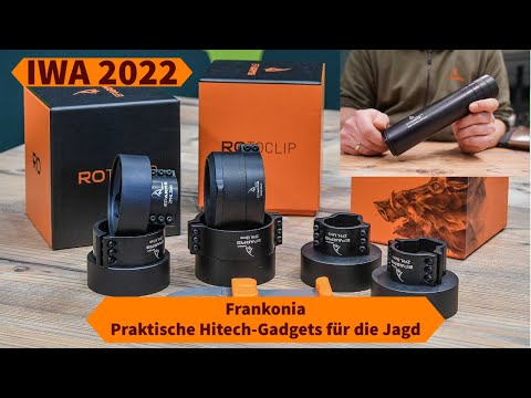 IWA 2022: Frankonia - Praktische Hitech-Gadgets für die Jagd
