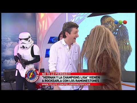 Fans guerra de las galaxias Victorio Quasimodo es Obi Wan Kenobi, "nave" Peligro Sin Codificar