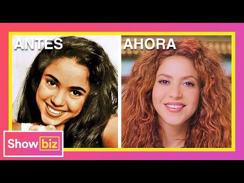 La evolución del look de Shakira