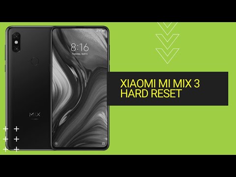 Xiaomi Mi Mix 3 hard reset screenlock bypass pattern unlock