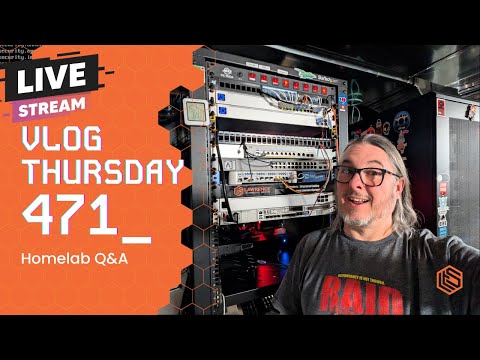 VLOG Thursday 471:IoT Firewall Security, Docker, Self hosted, and Homelab Q&A
