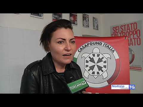 2018-02-05 PRATO - CASAPOUND SCENDE IN CAMPO CON SARA BENIGNI