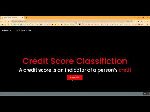 Credit Score Prediction ANN  in Python Projects
