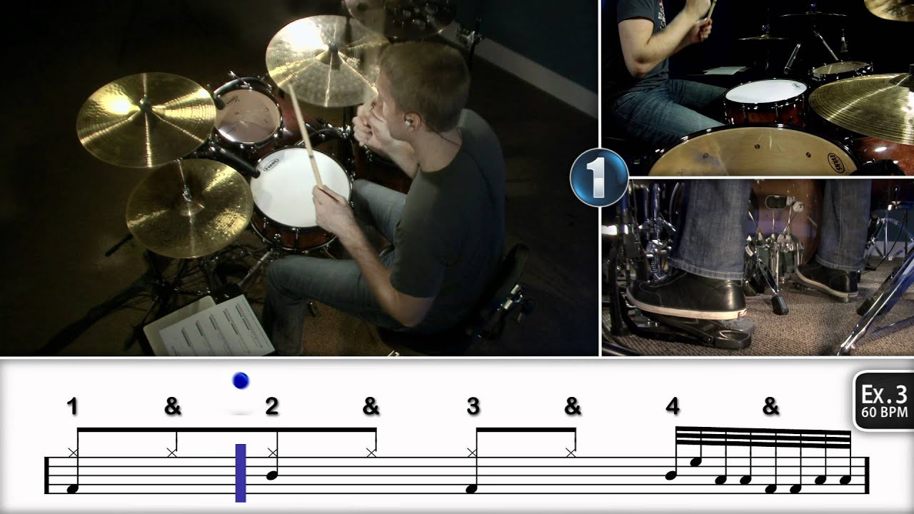 Cool Linear Drum Fill - Drum Lesson (DRUMEO)