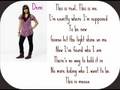 This is me, instrumental w/lyrics - camp rock 