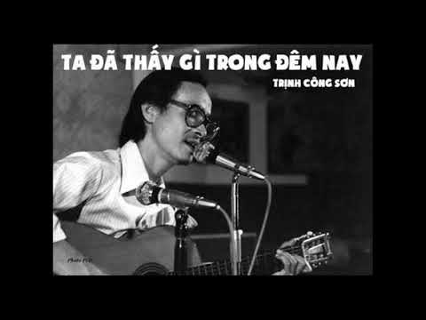 Ta thấy gì đêm nay - Trịnh Công Sơn - tiếng hát Nam Khoa