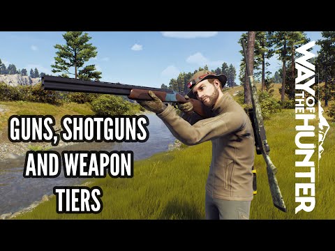 TAKING A LOOK AT HOW GUNS/SHOTGUNS AND WEAPON/ANIMAL TIERS WORK IN WAY OF THE HUNTER!