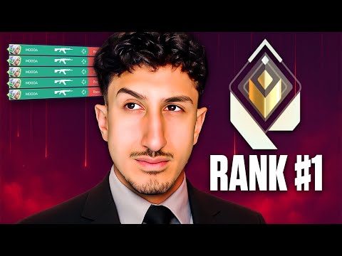 When a Rank 1 Player Locks in.