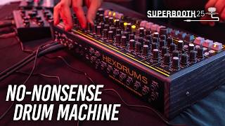 Video thumbnail for Erica Synths x Hexinverter Hexdrums: What A Sonic Range! by B&H Pro Audio
