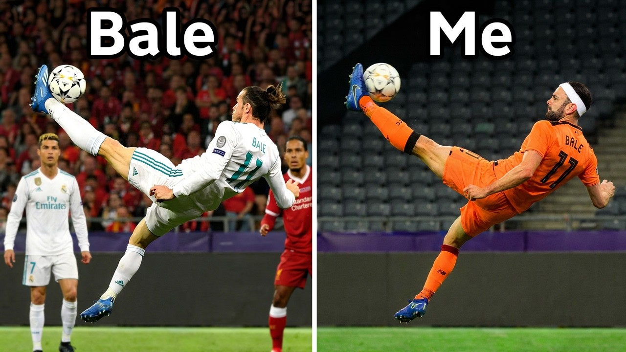 Recreating Impossible Champions League Goals
