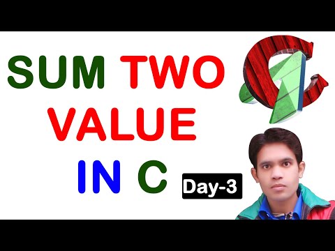 Learn Sum Two integer value in c Day 2 - Mind Luster