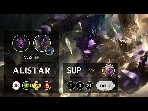 Alistar Support vs Soraka - KR Master Patch 9.15
