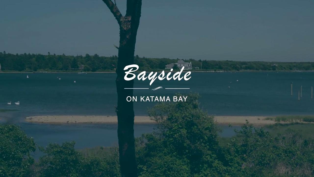 Bayside on Katama - Expansive waterfront land on Katama Bay on Martha's Vineyard