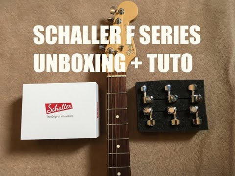 Schaller Locking tuners 3x3 chrome F-series (with M6 pin) image 5