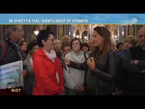 Tv2000. I pellegrini di Pompei.