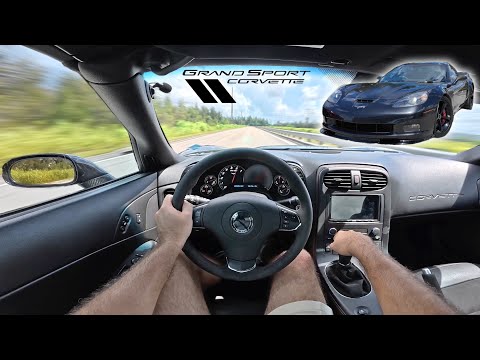 C6 Grand Sport: Not a Z06, But It’ll Do 😈 – C6 Corvette Grand Sport POV Drive *6.2L V8 ASMR*