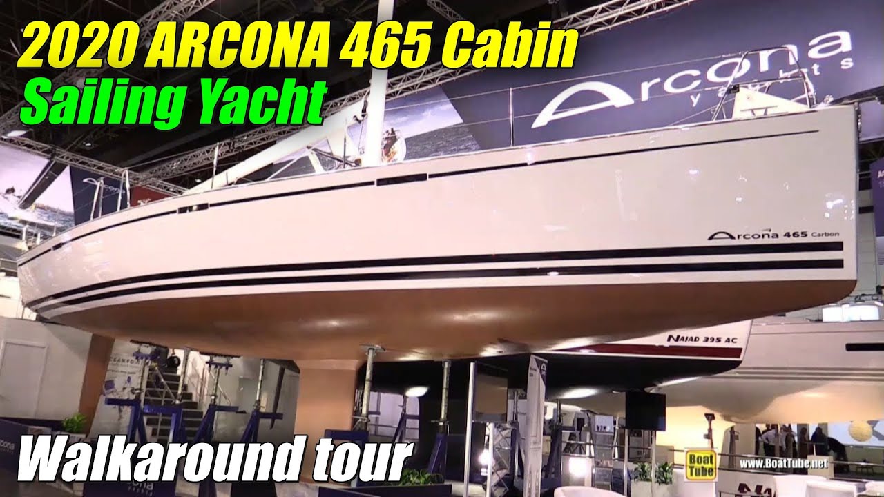 Arcona 465 Cabin Sailing Boat - Walkaround Tour - 2020 Boot Dusseldorf