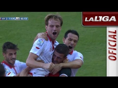Gol de Rakitic (2-1) en el Sevilla FC - UD Almería - HD