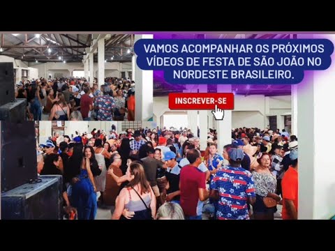 Forró pé de serra no clube do município de galante PB. 15/06/25.
