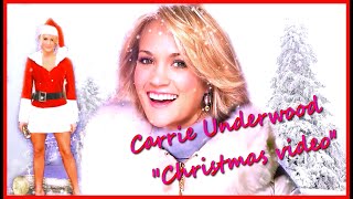 Carrie Underwood (Christmas video) Baby Its Cold Outside