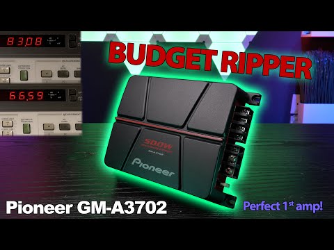 Automagnetola Pioneer GM-A5702 video