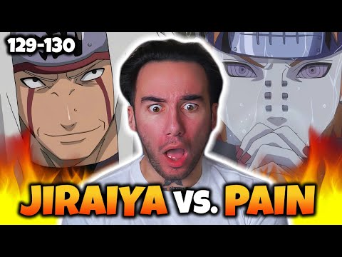 JIRAIYA vs PAIN (Naruto Shippuden Reaction)