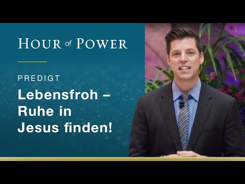 Bobby Schuller: Joyful – Finding peace in Jesus!