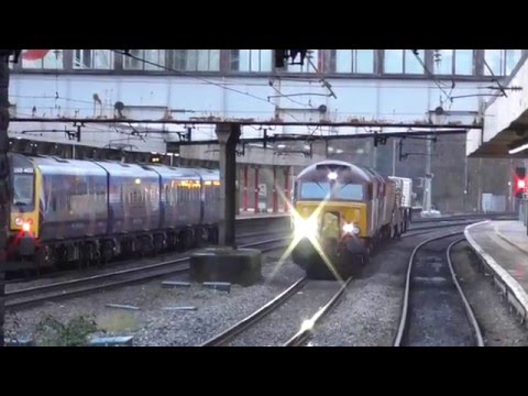 57305 with 37069/57312 dit 6K73 Sellafield - Crewe flasks, Easter Monday, 28th March 2016