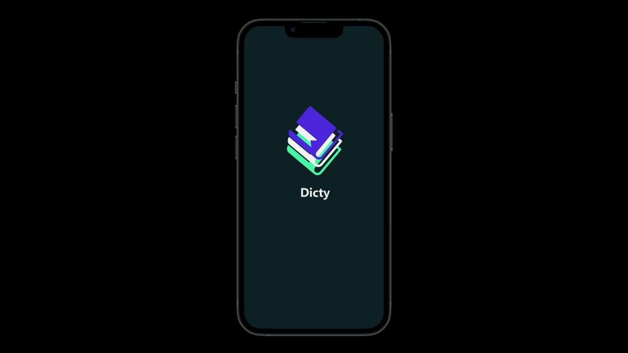 Dicty  Dictionary App UI Design