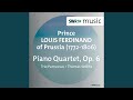 Piano Quartet in F Minor, Op. 6: I. Allegro moderato