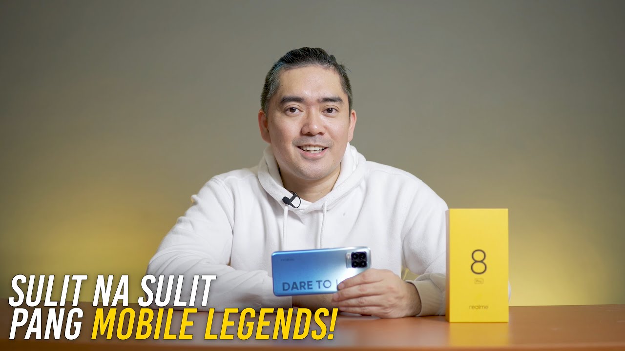 SULIT NA SULIT PANG MOBILE LEGENDS! | REALME 8 PRO REVIEW