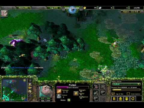 Pudge and Mirana Dota Video