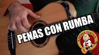 Como PUNTEAR por RUMBA con GUITARRA | Tutorial ESTOPA