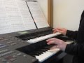 エレクトーンでGReeeeNの歩みを弾いてみた（EL100） 