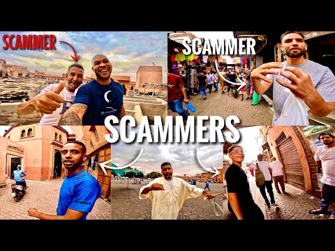 The MANY SCAMS of Marrakech Morocco | حيل مراكش