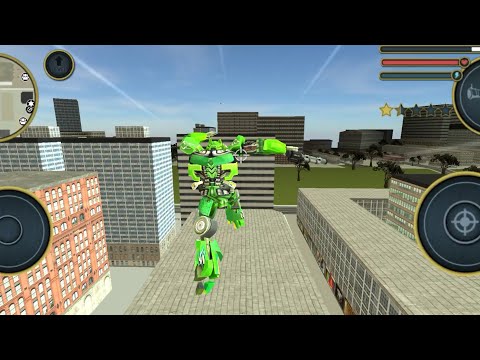 Robot Truck Transformers Simulator - City Destruction 3D - Android Gameplay