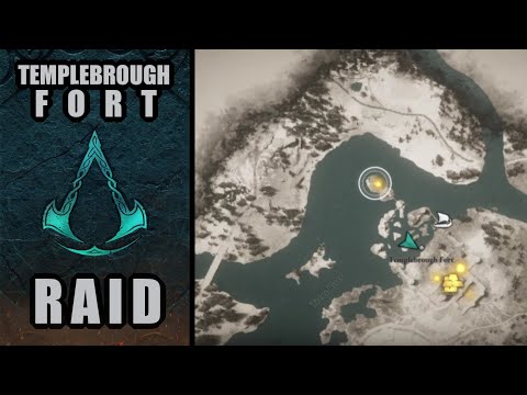Templebrough Fort Raid + Wealth/Loot Locations | Ledecestrescire Assassin's Creed Valhalla Gameplay
