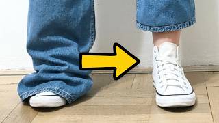 How to Hem Jeans in 5 Minutes & Keep the Original Hem