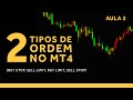 Aula 2 - METATRADER 4 (MT4) │ TIPOS DE ORDEM - Buy Stop, Sell Stop, Buy Limit e Sell Limit Aula 2 - METATRADER 4 (MT4) │ TIPOS DE ORDEM - Buy Stop, Sell Stop, Buy Limit e Sell Limit