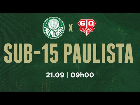 JOGO COMPLETO | PALMEIRAS 8 X 0 OSASCO AUDAX | PAULISTA SUB-15 2024